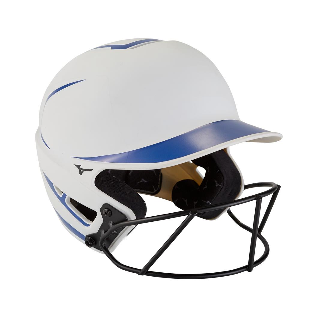 Mizuno F6 Two Tone Matte Fastpitch Softball Batting Helmet