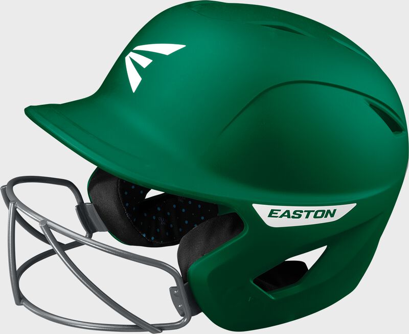 Easton Ghost Fastpitch Batting Helmet with Mask | Matte Solid