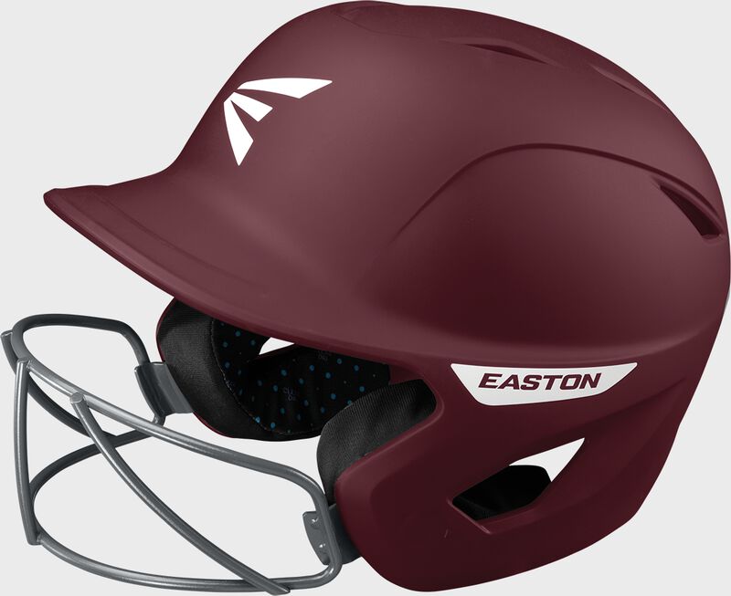 Easton Ghost Fastpitch Batting Helmet with Mask | Matte Solid