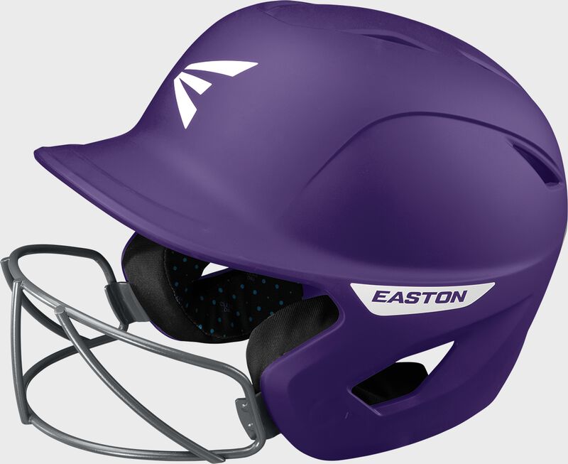 Easton Ghost Fastpitch Batting Helmet with Mask | Matte Solid