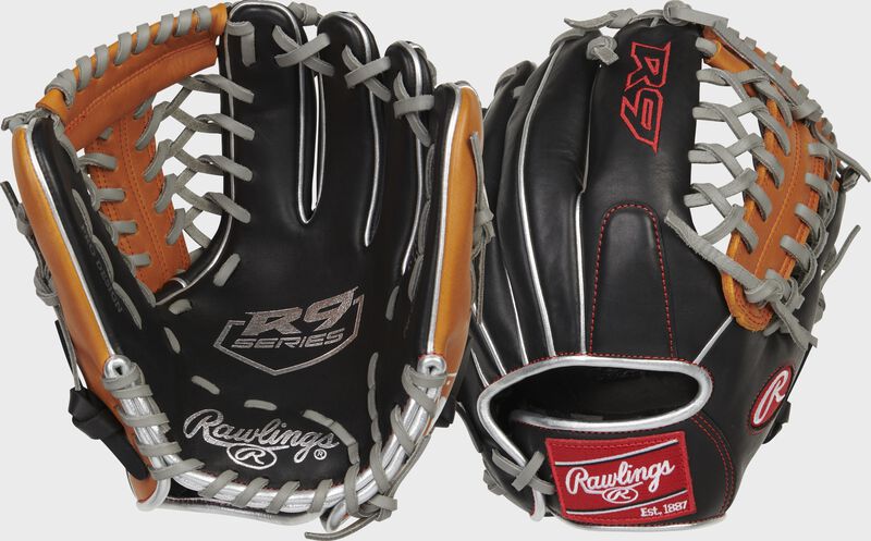 Rawlings R9 ContoUR 11.5" Baseball Glove R9115U-4BT