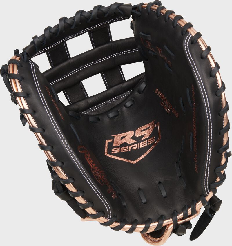 Rawlings R9 33" Catchers Mitt Fastpitch Softball Glove R9SBCM33-24B