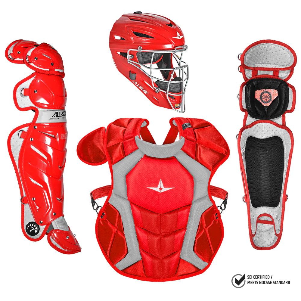 All-Star S7 Pro Adult Baseball Catchers Gear Set