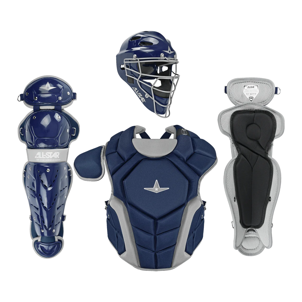 All-Star Top Star Baseball Catchers Gear Box Set