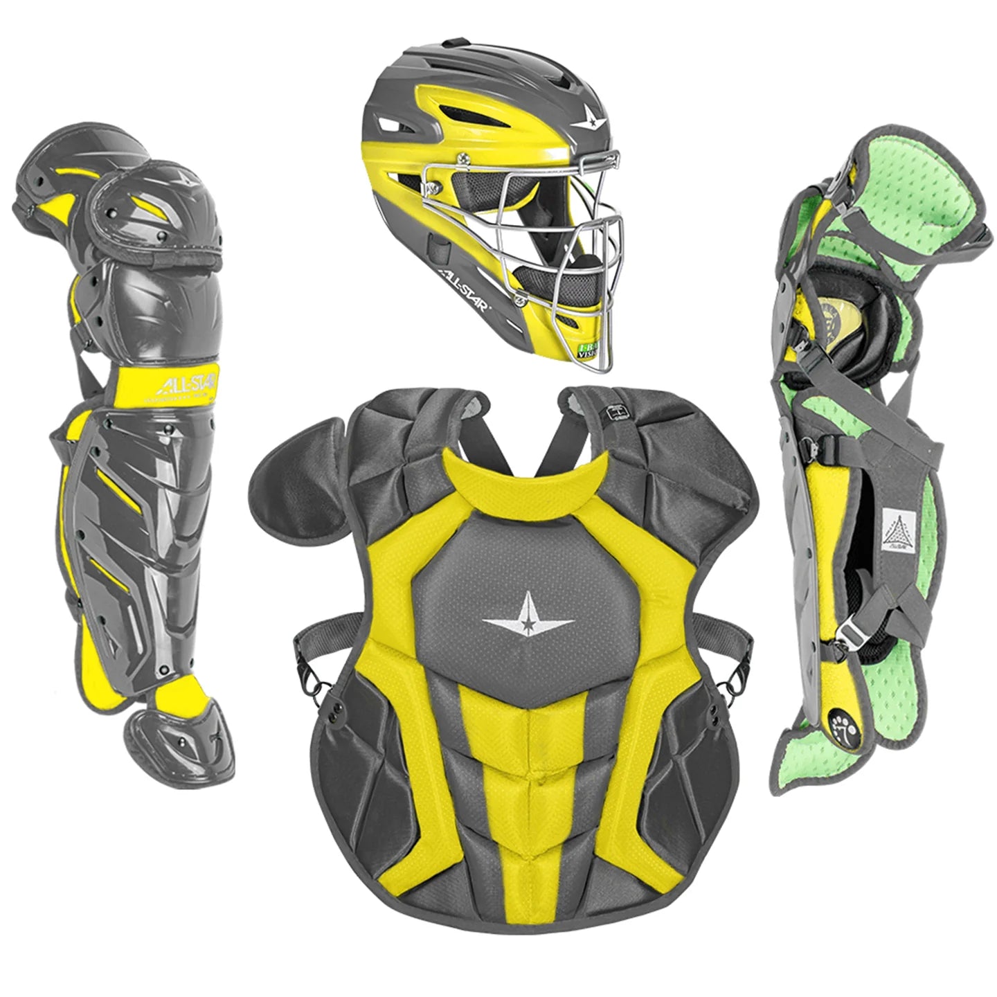 All-Star S7 AXIS Baseball Catchers Gear Box Set