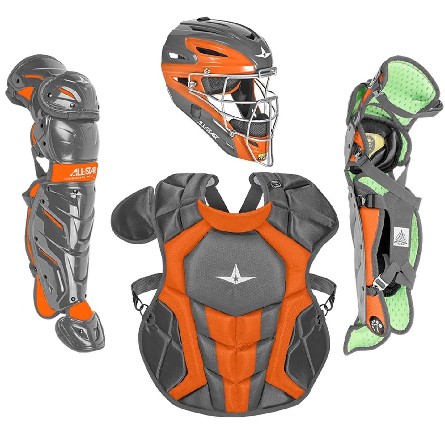 All-Star S7 AXIS Baseball Catchers Gear Box Set