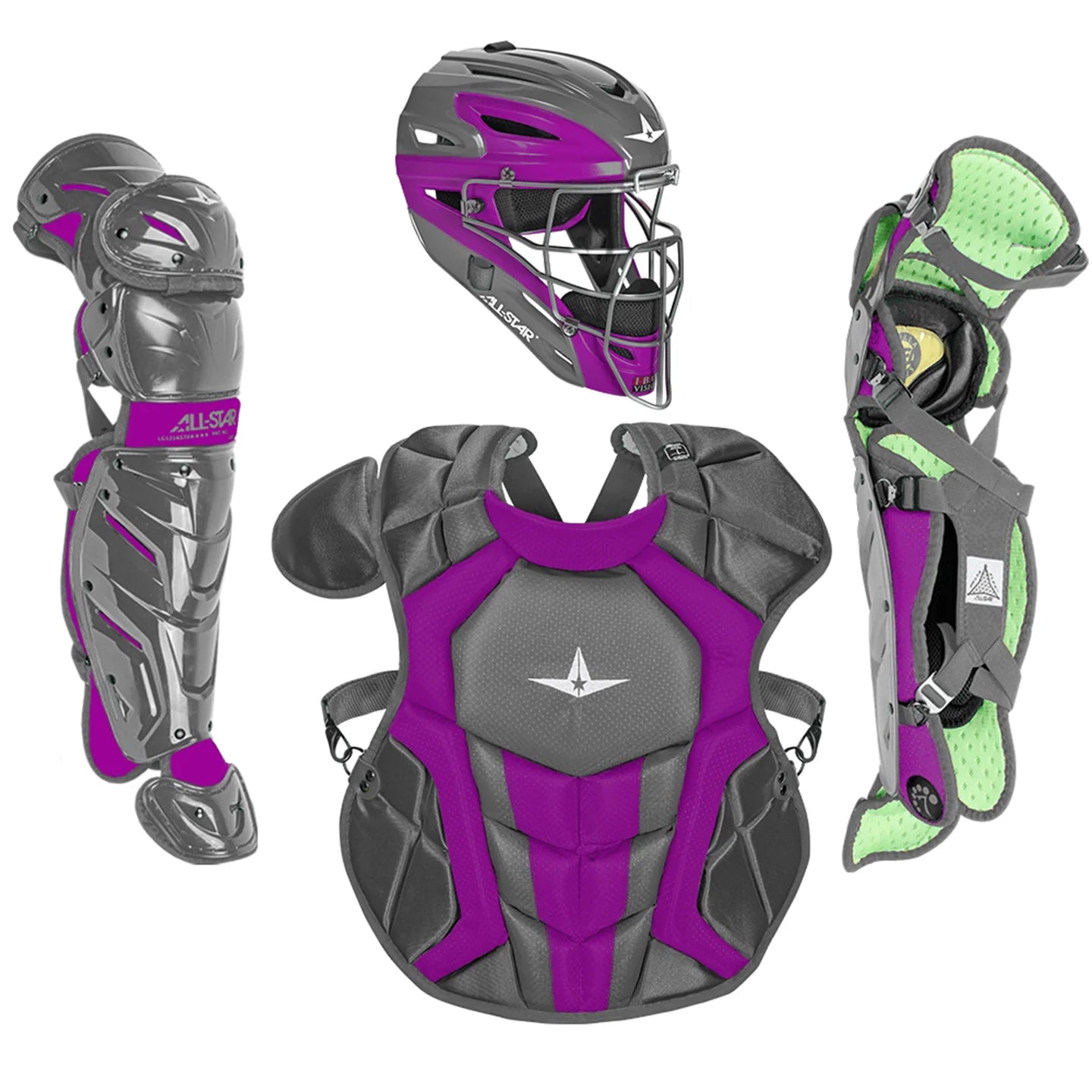 All-Star S7 AXIS Baseball Catchers Gear Box Set