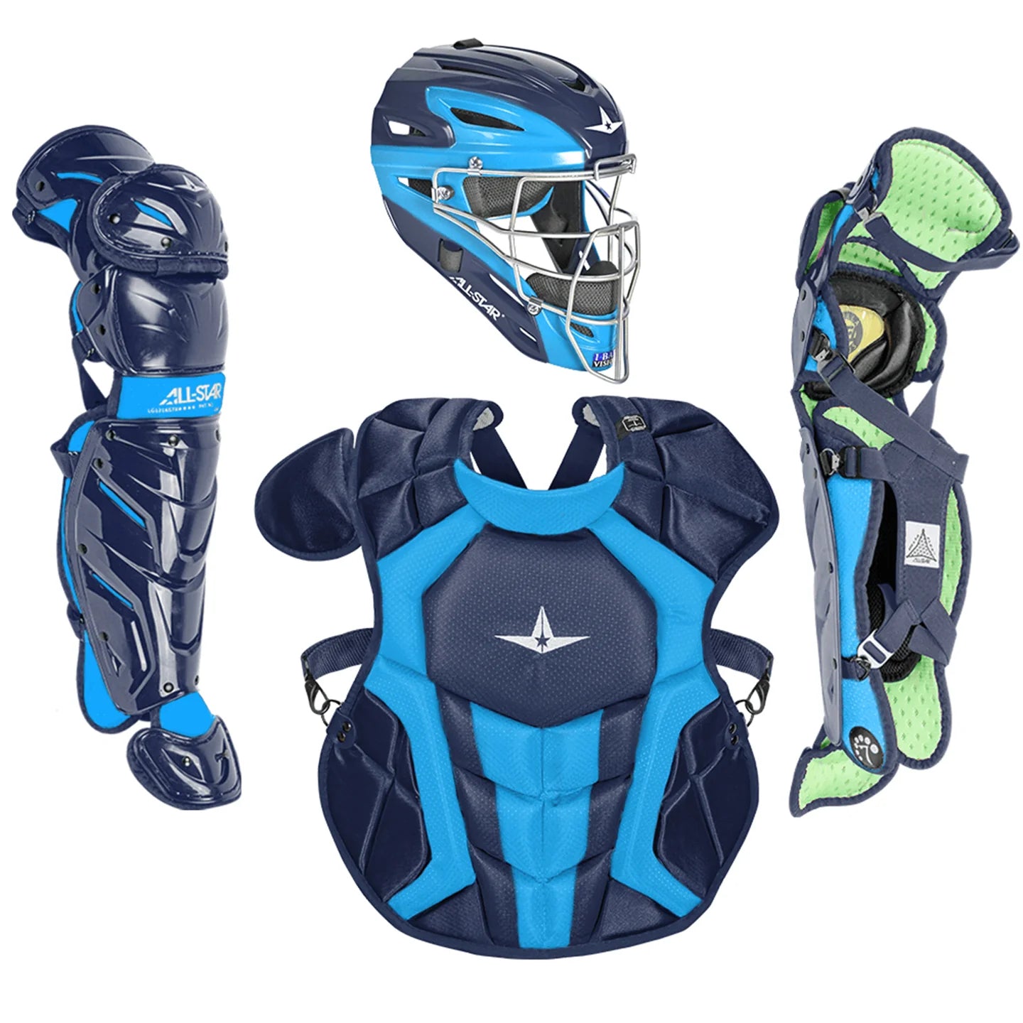 All-Star S7 AXIS Baseball Catchers Gear Box Set