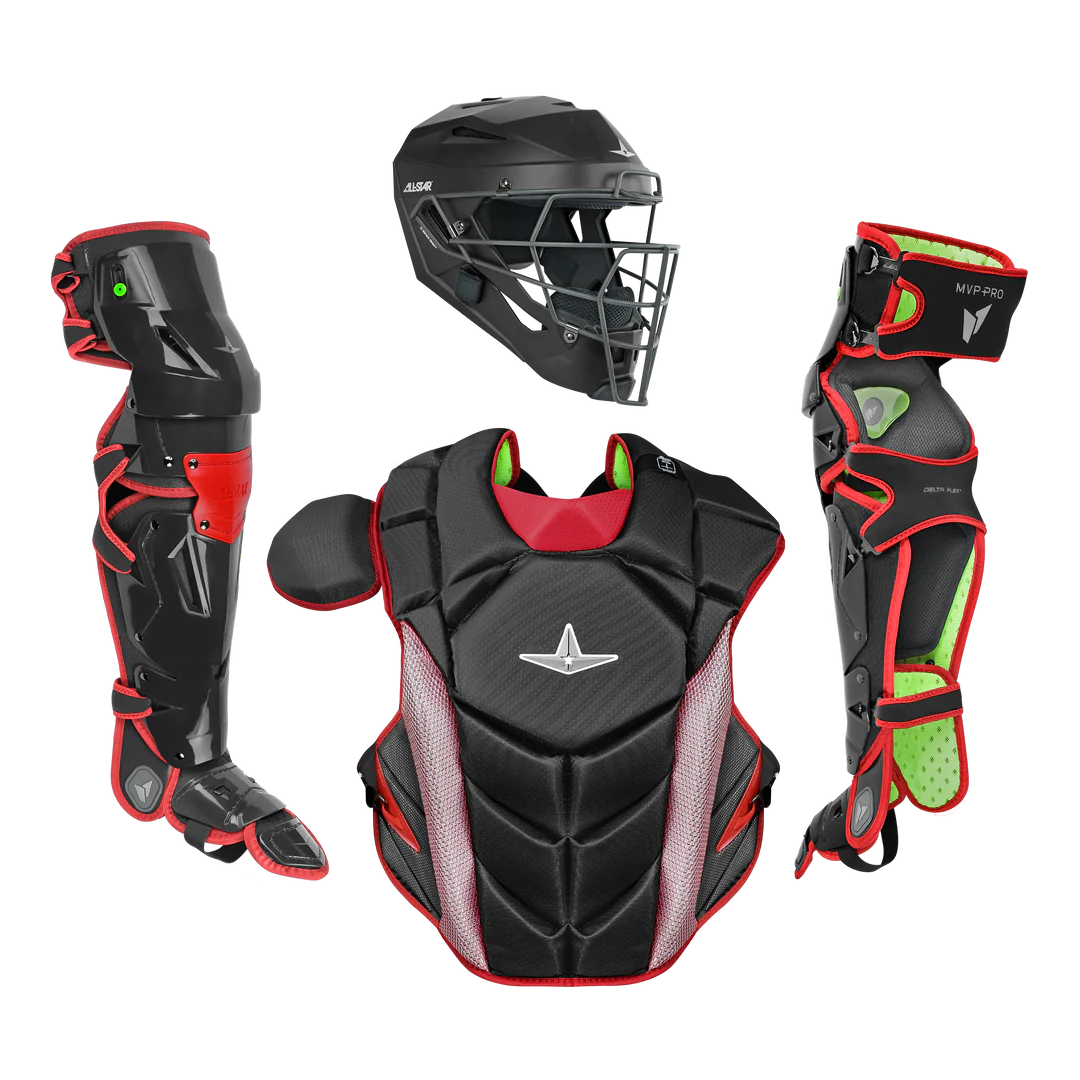 All-Star MVP-PRO Adult Baseball Catchers Gear Box Set