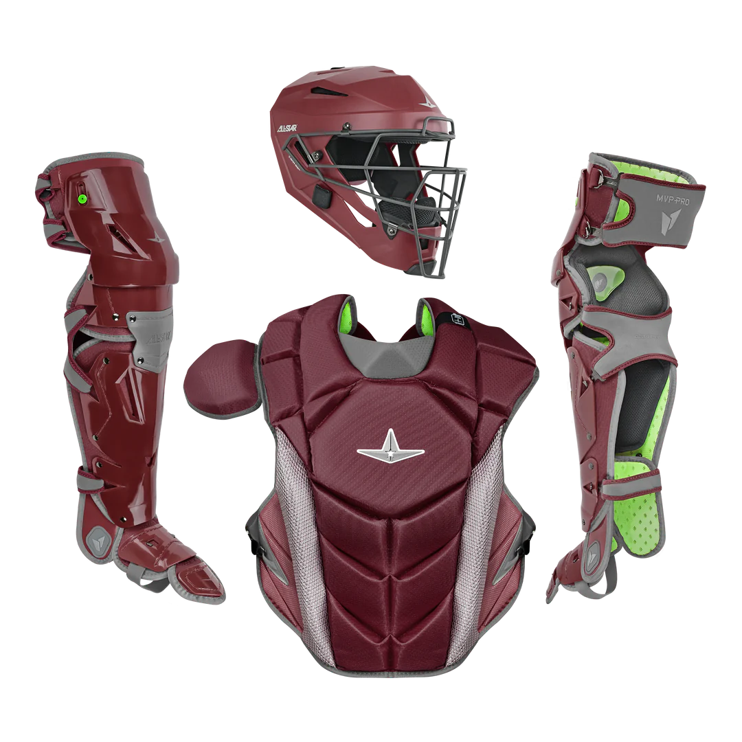 All-Star MVP-PRO Adult Baseball Catchers Gear Box Set