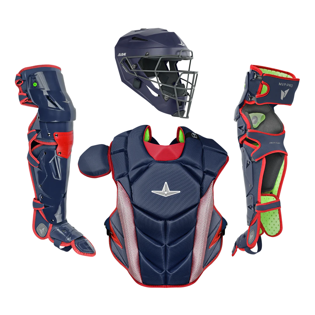 All-Star MVP-PRO Adult Baseball Catchers Gear Box Set