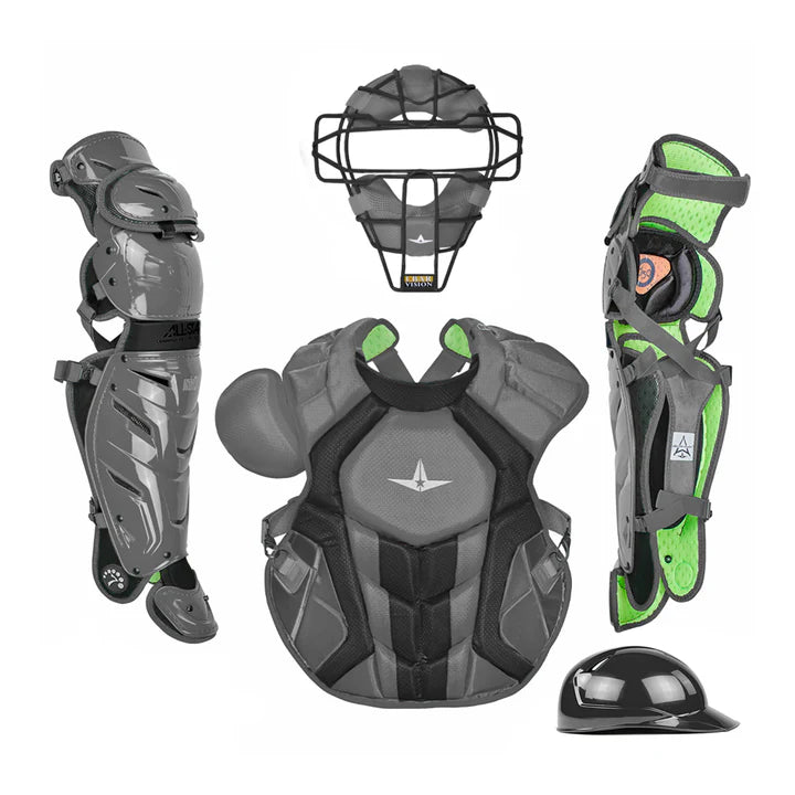 All-Star S7 AXIS Traditional Mask Baseball Catchers Gear Set