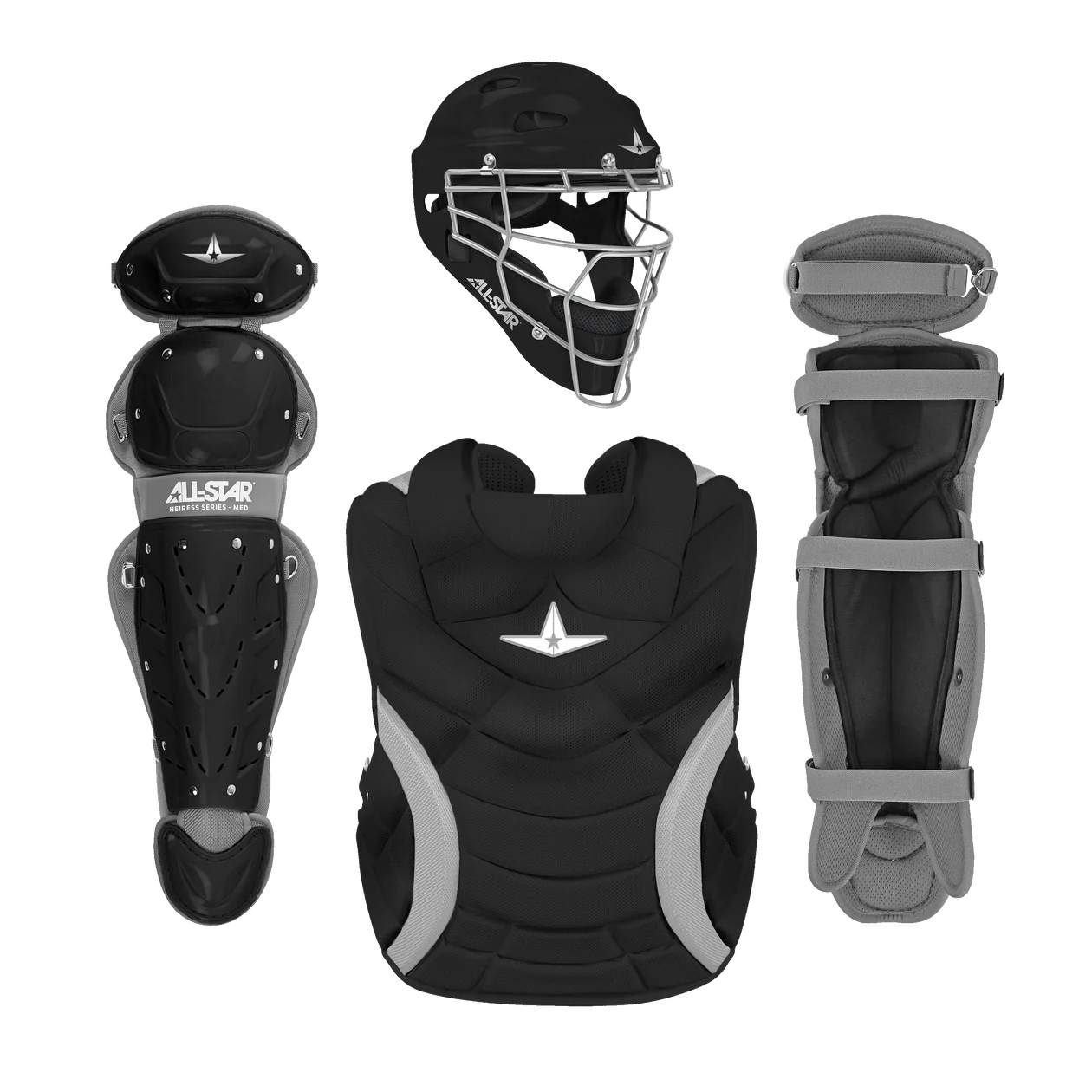 All-Star Heiress Fastpitch Softball Catchers Gear Box Set