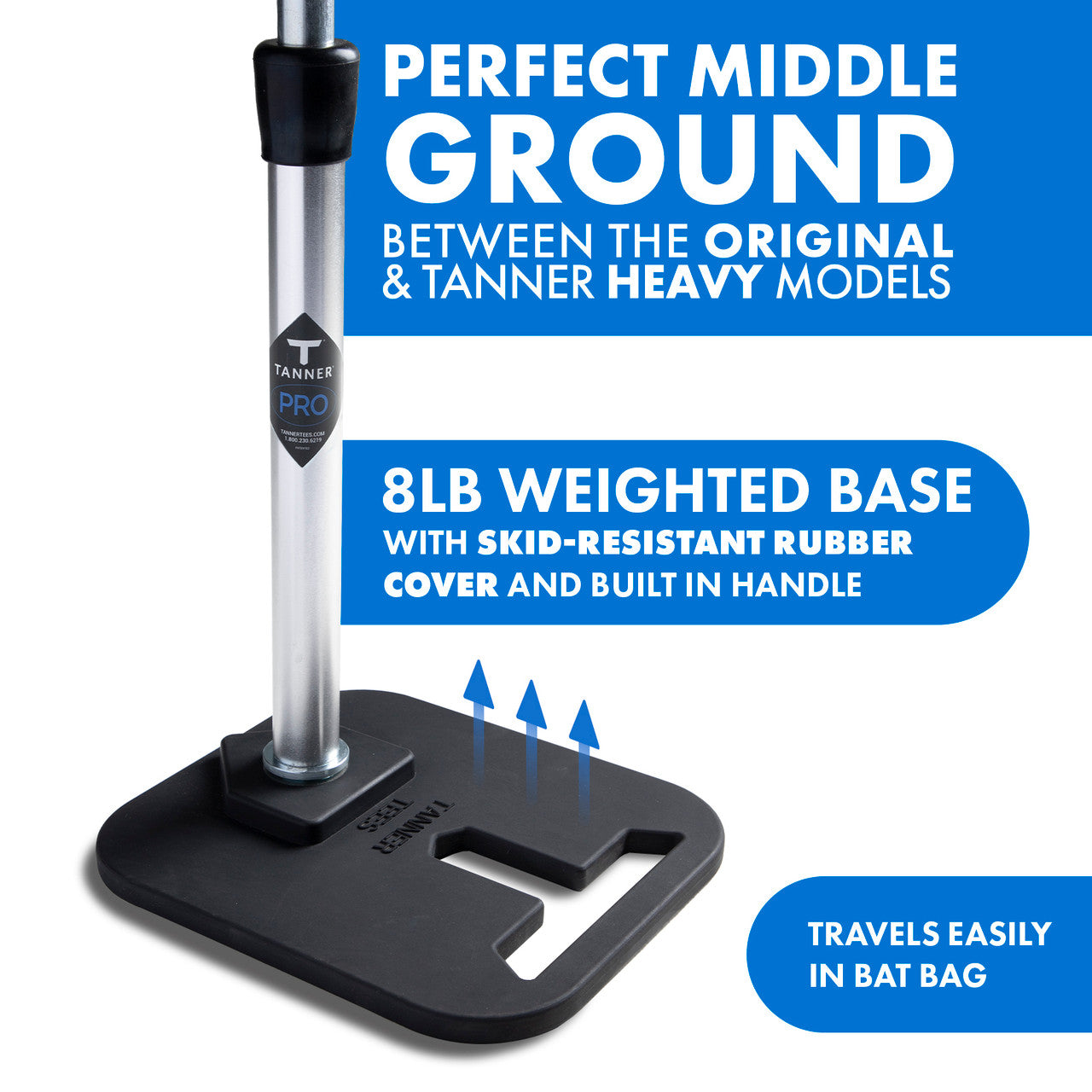 Tanner Pro Adjustable Batting Tee