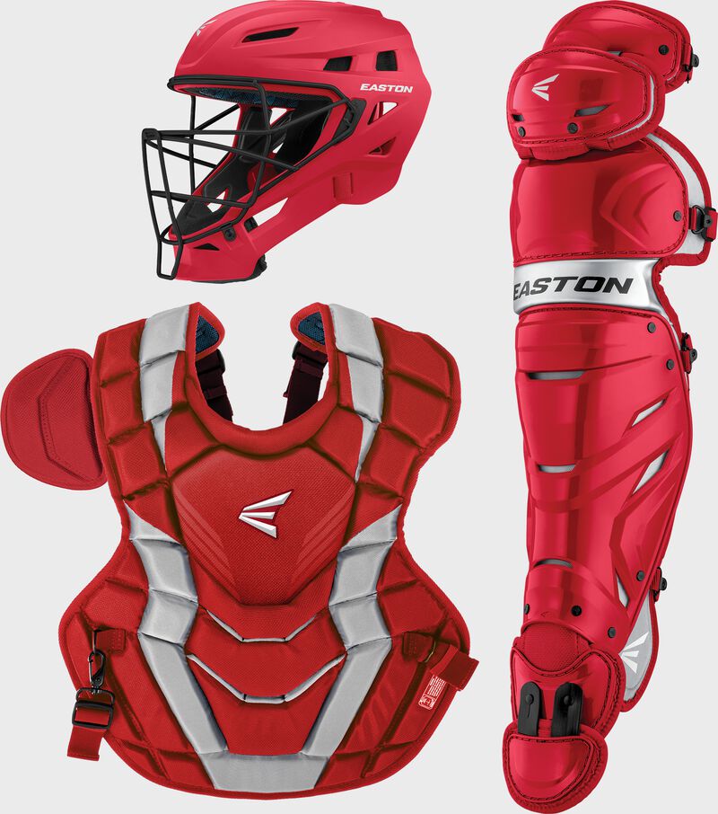 Easton Elite X Baseball Catchers Gear Box Set Kit - Game Ready Sports - E00684755