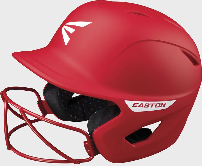 Easton Ghost Fastpitch Batting Helmet with Mask | Matte Solid A168552 A168553 A168554 - Game Ready Sports - 8072764