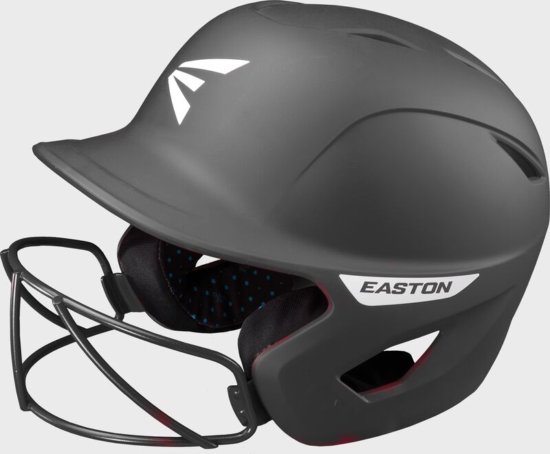 Easton Ghost Fastpitch Batting Helmet with Mask | Matte Solid A168552 A168553 A168554 - Game Ready Sports - 8072762