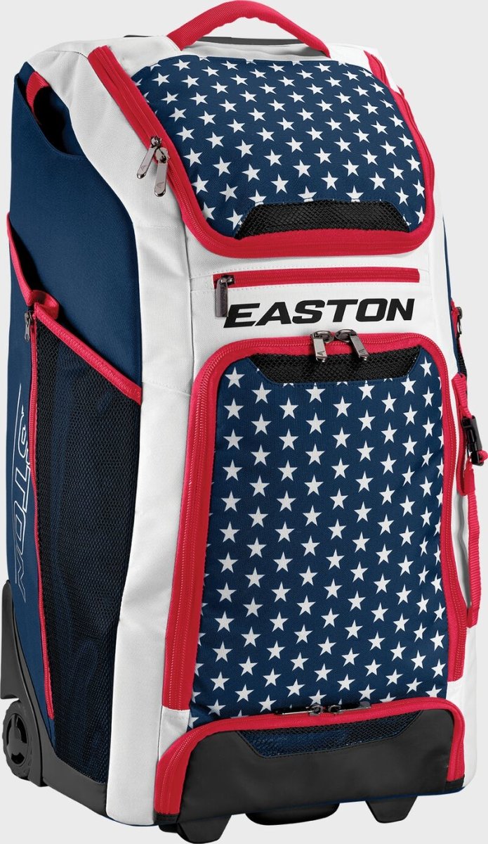 Easton Catcher's Wheeled Bag Stars & Stripes