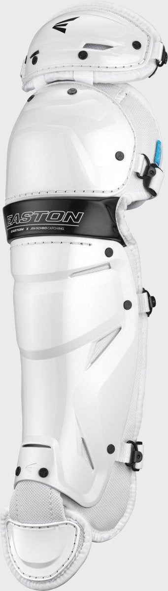 Easton Jen Schro The Very Best Fastpitch Catchers Leg Guards - Game Ready Sports - 8068265