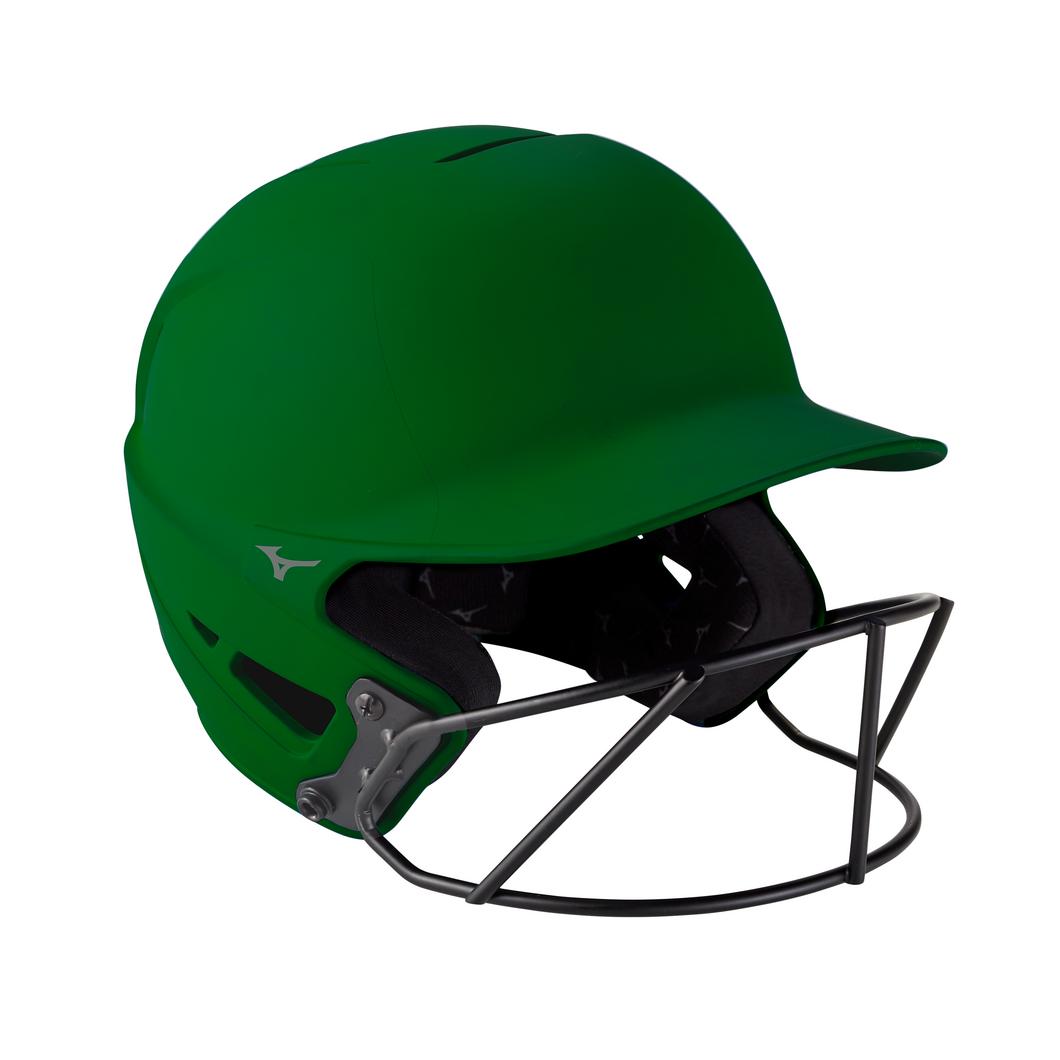 Mizuno F6 Solid Matte Fastpitch Softball Batting Helmet - Game Ready Sports - 380395.4141.11.SMD