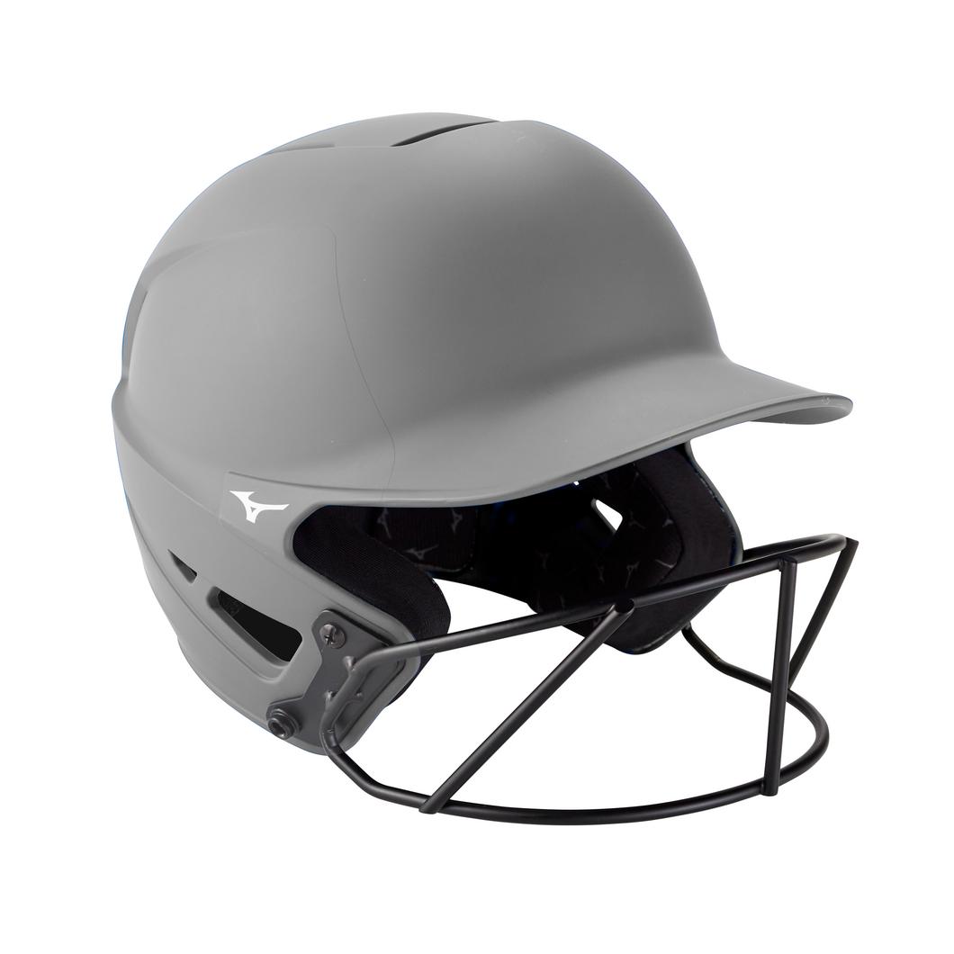 Mizuno F6 Solid Matte Fastpitch Softball Batting Helmet - Game Ready Sports - 380395.9191.11.SMD