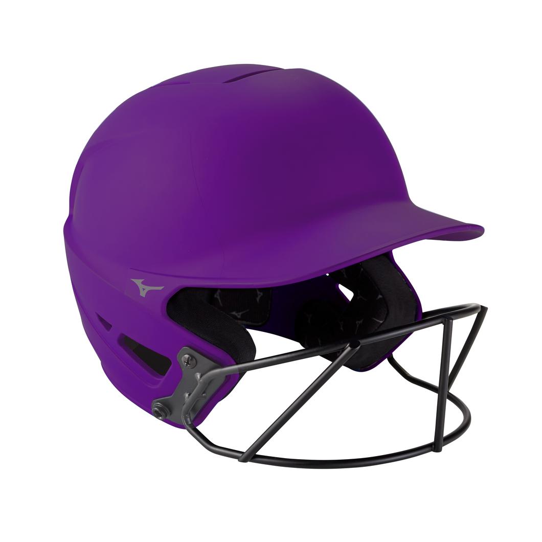 Mizuno F6 Solid Matte Fastpitch Softball Batting Helmet - Game Ready Sports - 380395.6060.11.SMD