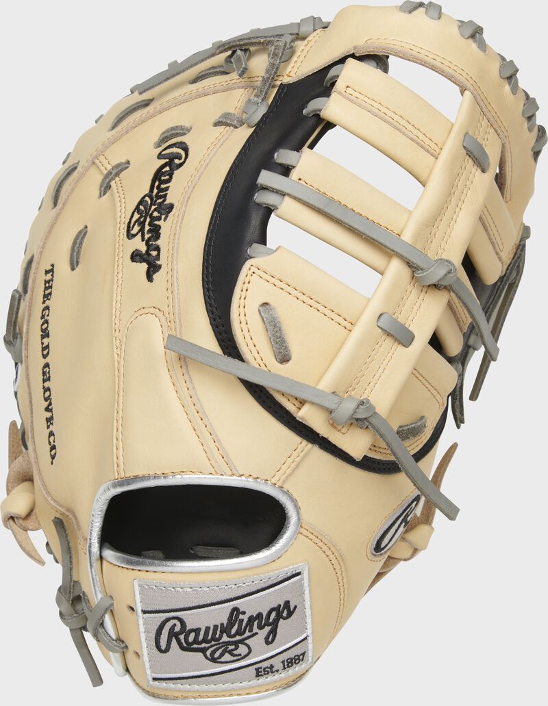 Rawlings Heart of the Hide R2G 12.5" First Base Mitt 1B Baseball Glove - Game Ready Sports - P-PRORFM18-10BC